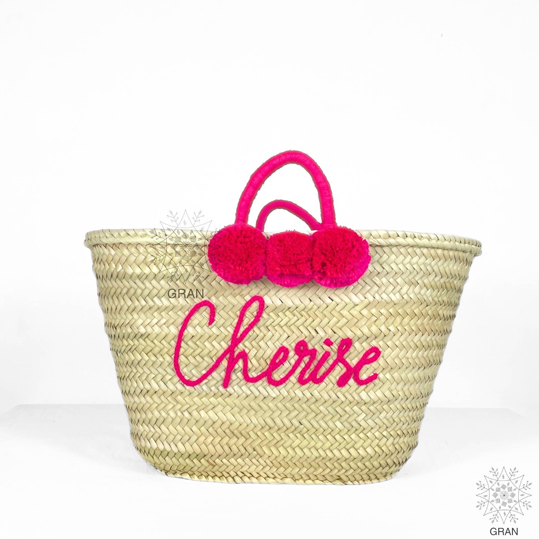 Gran Wholesale – Saco de praia por atacado – Bolsa de praia de palha personalizada para o verão, cesta de praia.1