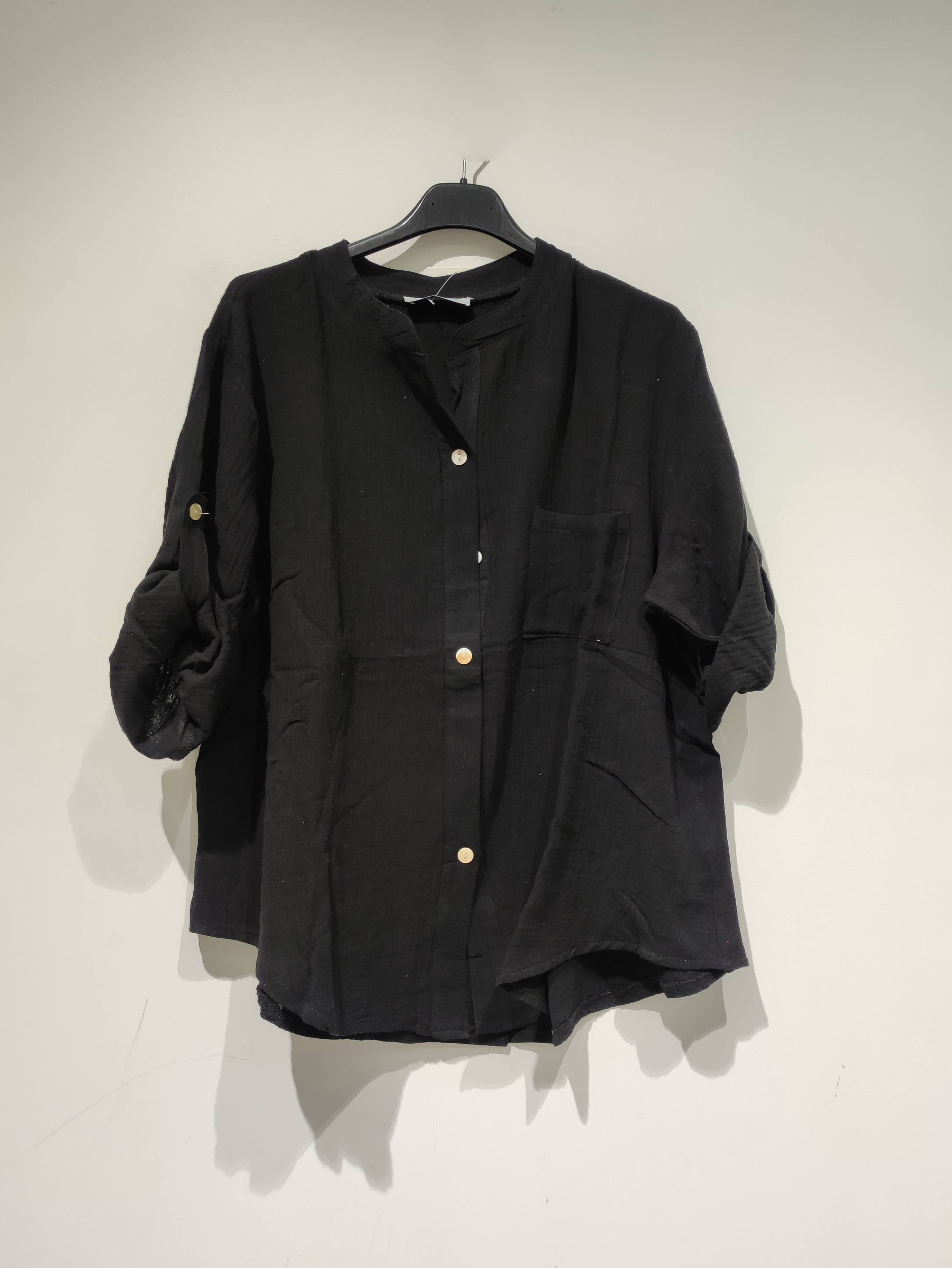 white beige khaki red black navy COTTON GAUZE shirt 2501 - pack 27 for wholesale on Faire2