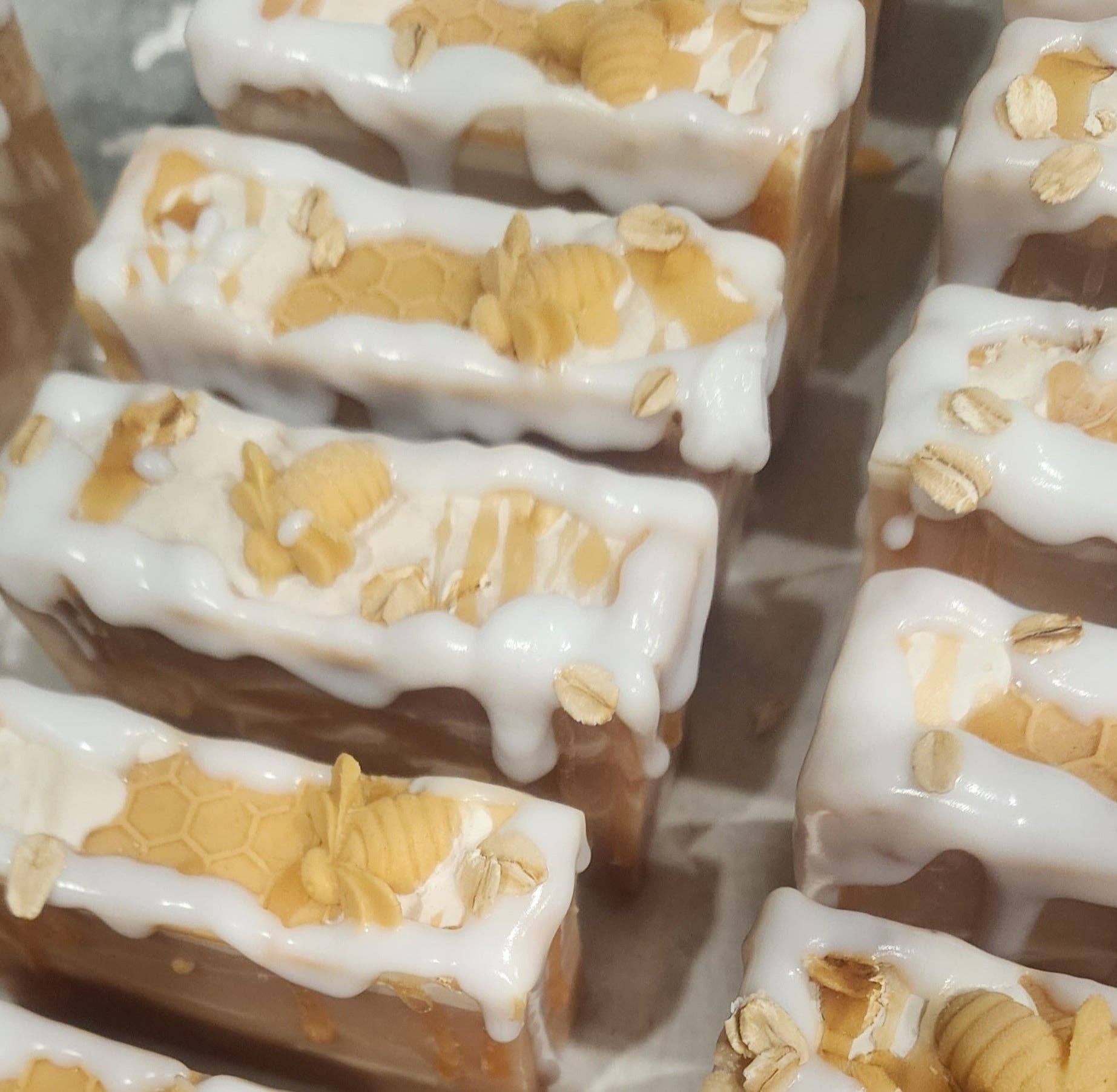 GLOW Lather + Wick - Wholesale Bar Soap - Haven Honey Ritual-Artisan Goat Milk + Tallow Soap2