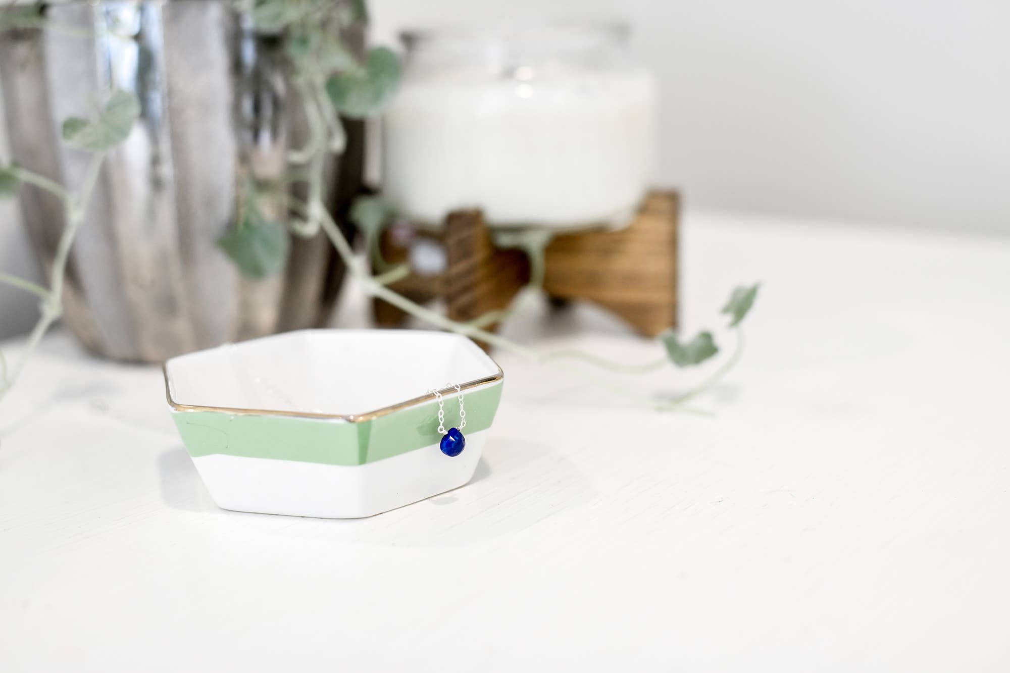 Designed by Stacey Jewelry - Wholesale Pendant/Charm Necklace - The Judy Necklace in Silver1