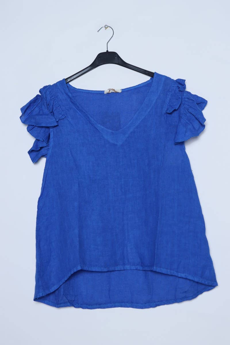 LÉA & LUC - Wholesale Blouse - Women's - 100% Linen Blouse REF. 1201937