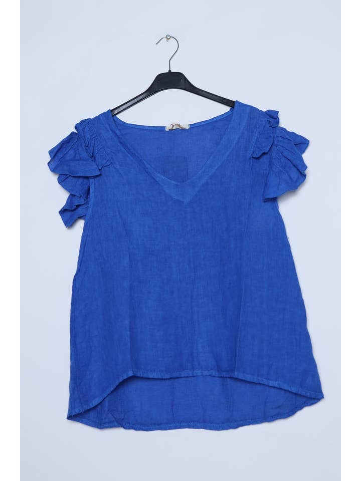 LÉA & LUC - Wholesale Blouse - Women's - 100% Linen Blouse REF. 1201937