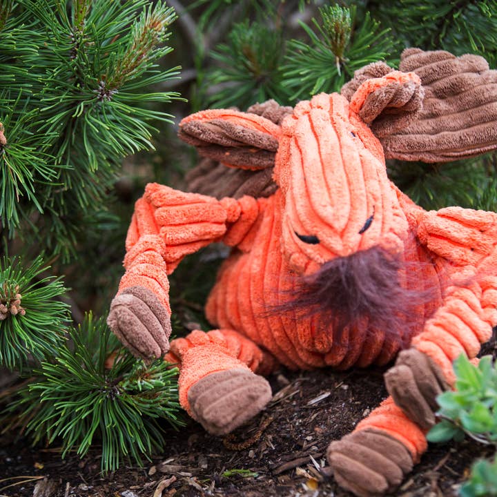 HuggleGroup - Vente Peluche – chien - Jouet en peluche Morris Moose Knottie® pour chien3