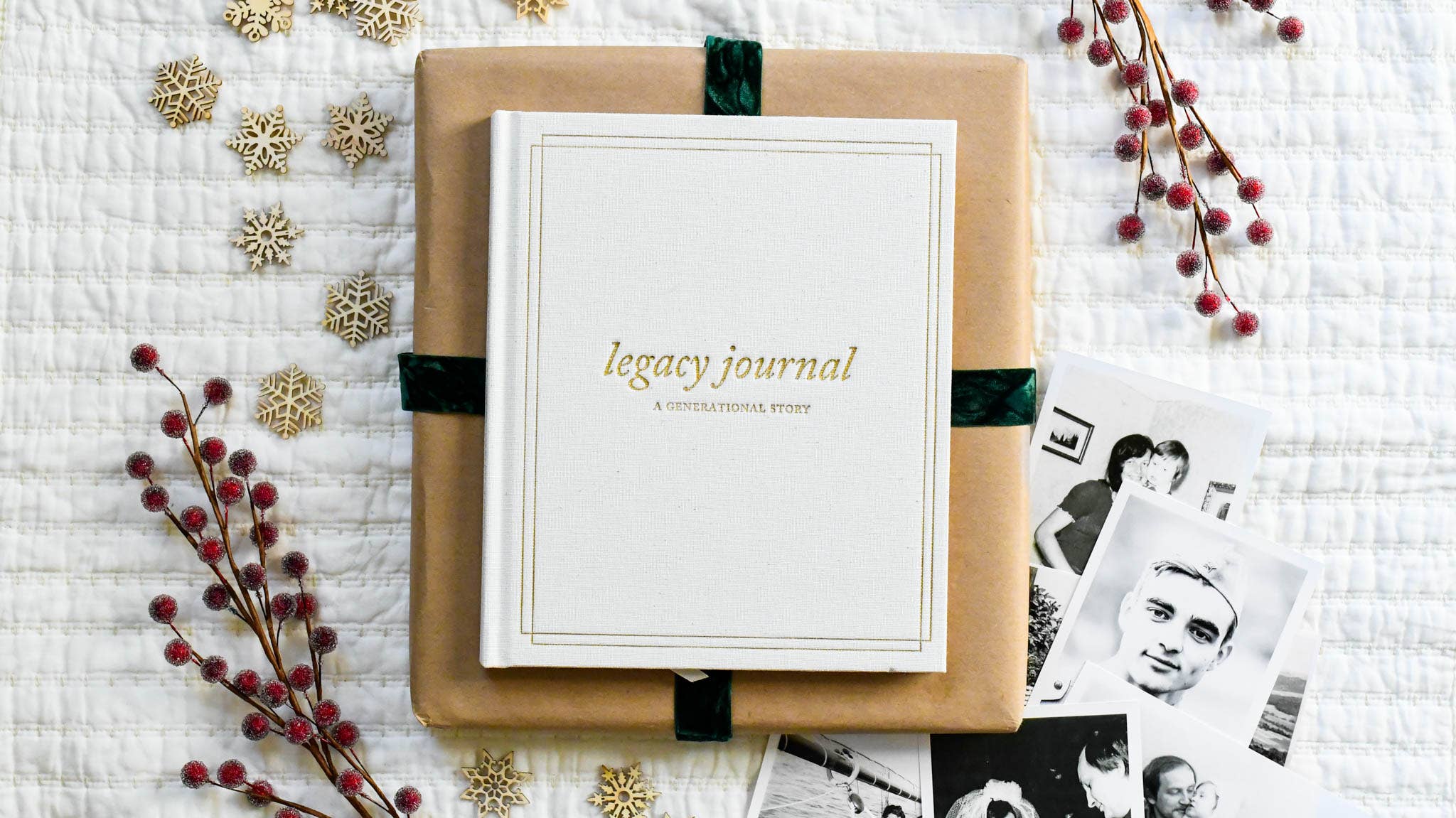 Duncan & Stone Paper Co. - Wholesale Journal/Diary - Legacy Journal: A Family Keepsake Book | Christmast Gift7