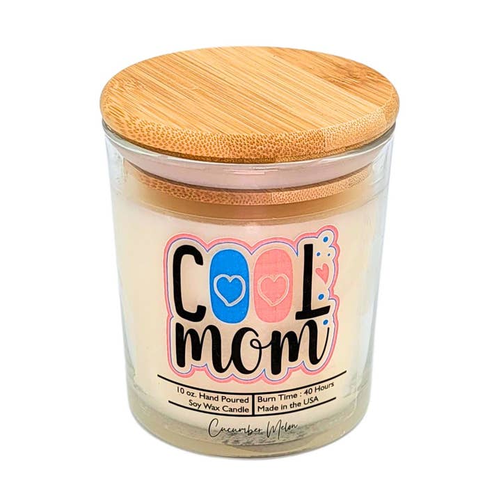 Cool Mom Candle - Mothers Day - Soy Wax Candles for wholesale by Driftless Studios