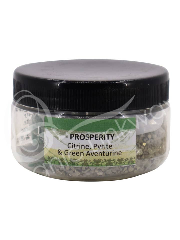 (PC)PIERRES DANS UN POT - KIT DE PROSPÉRITÉ 2"DIAM. X 1,8"H pour la vente par Oceanic Linkways Inc