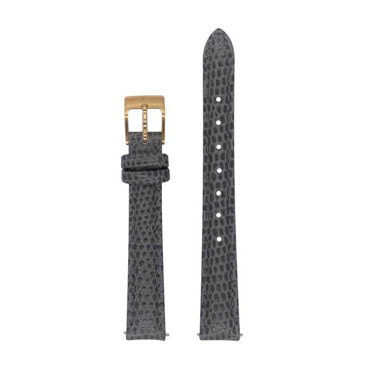 Bracelet de montre Gris, Fermoir Doré pour la vente par by M degrees