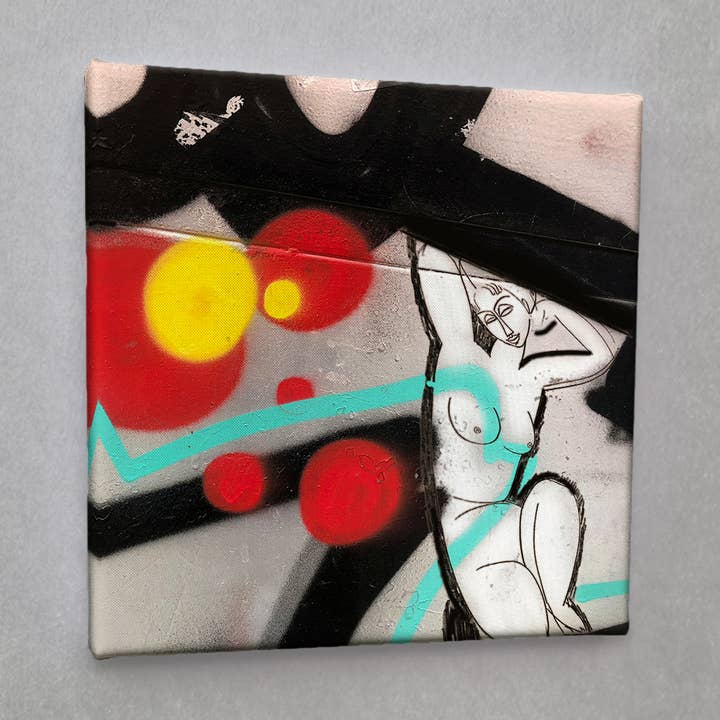 #01131 nothing street art canvas print for wholesale by Eicie