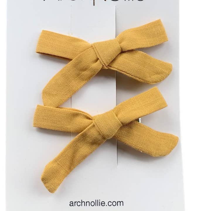 Gaia Piggy Clips Mustard for wholesale by ANO - ArchNOllie