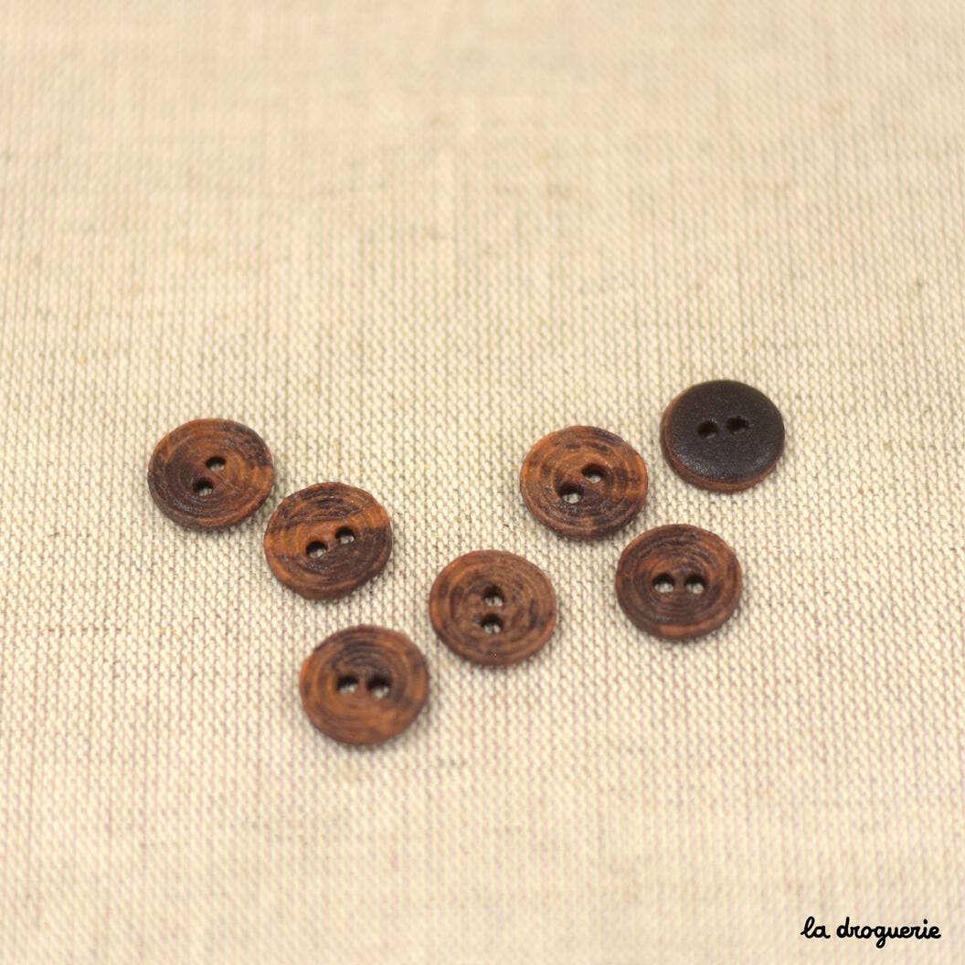 LA DROGUERIE - Vente Bouton à coudre/bouton-pression - Bouton Hoggar 15 mm2