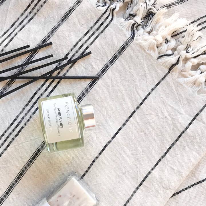 TranquilUSA - Wholesale Throw Blanket - Natural Linen Throw Towel2