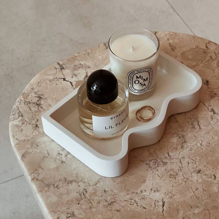 Moonstone The Marloe Wavy Tray for wholesale on Faire