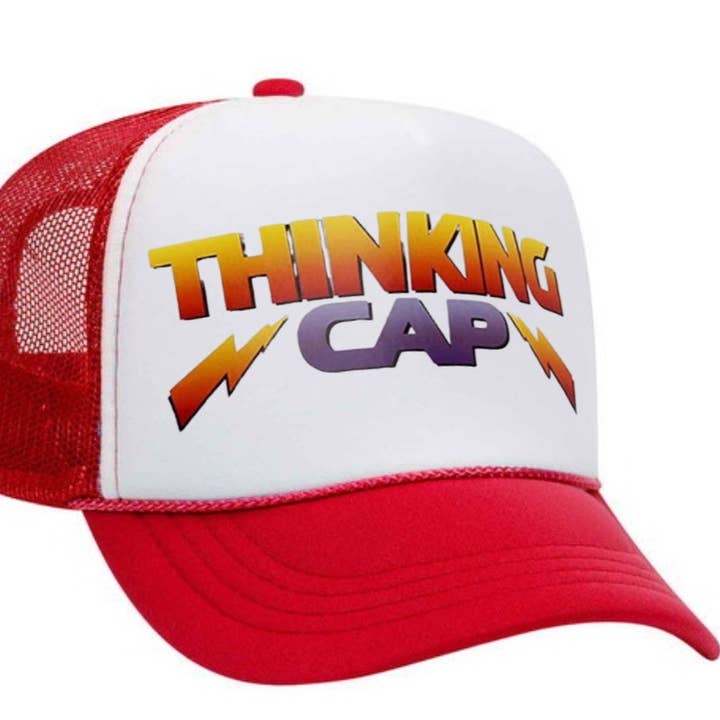 The Candy Collections - Wholesale Trucker Hat - Unisex - Thinking cap stranger things retro vintage trucker hat