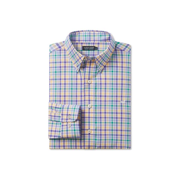Camisa de vestir a cuadros Juban para venta al por mayor de Southern Marsh