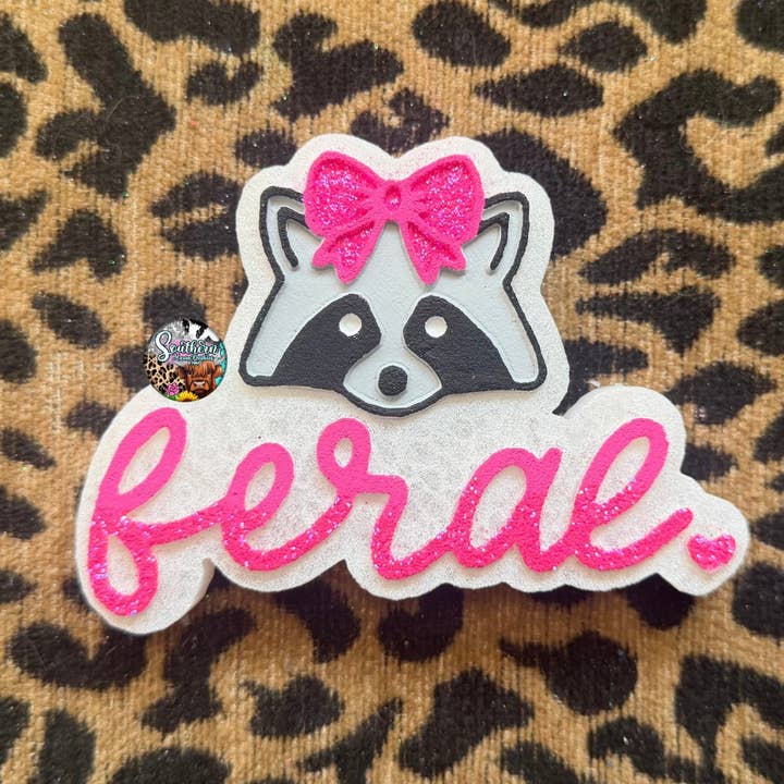 Fraisier de Voiture Raton Laveur Sauvage pour la vente par Southern Mama Freshies & More