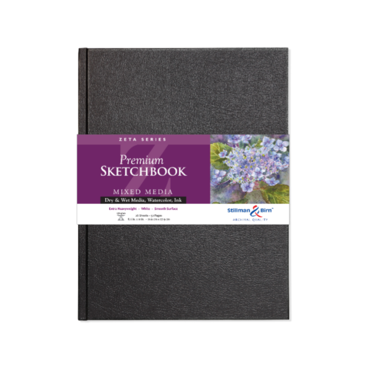 Exaclair - Vente Carnets de croquis - Stillman & Birn Carnet de croquis pour médias mixtes - Série Zeta8