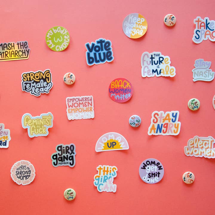 Twentysome Design - Vente Autocollant - My Body My Choice Autocollant féministe Pro Choice2