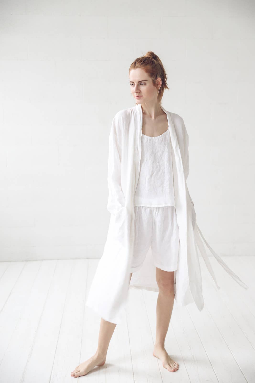 Epic Linen - Wholesale Robe - Women's - Soft Linen Bathrobe0