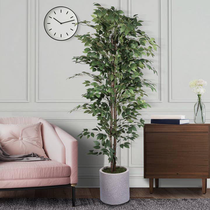 Artificial Potted Banyan Tree 82in for wholesale by Seasonal LLC
