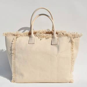 Purchase Wholesale fringe canvas tote bag. Free Returns & Net 60 Terms on  Faire