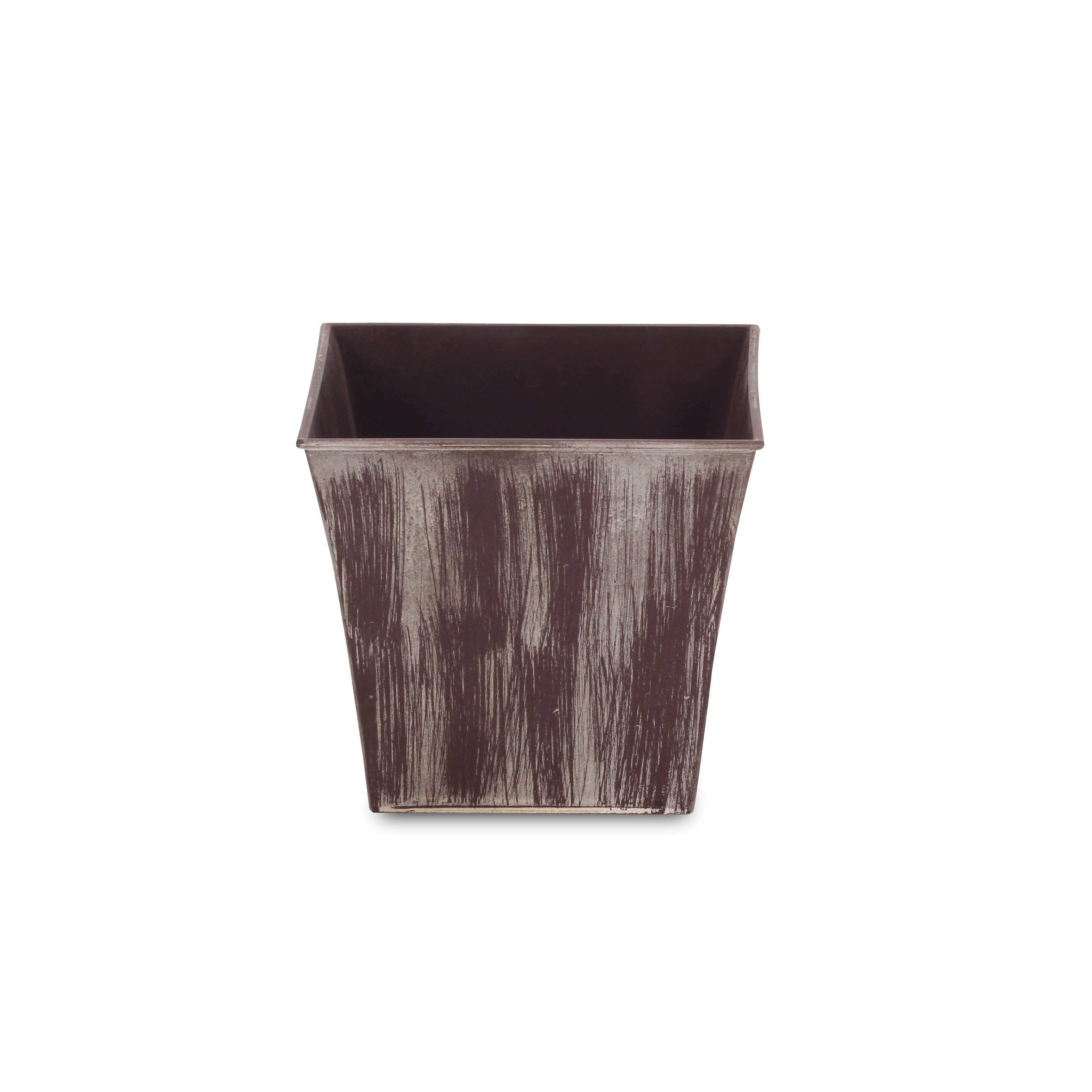 Cheungs Home Decor - Vendita all'ingrosso Vasi per piante - Vaso in plastica affusolato quadrato da 6,5 pollici0