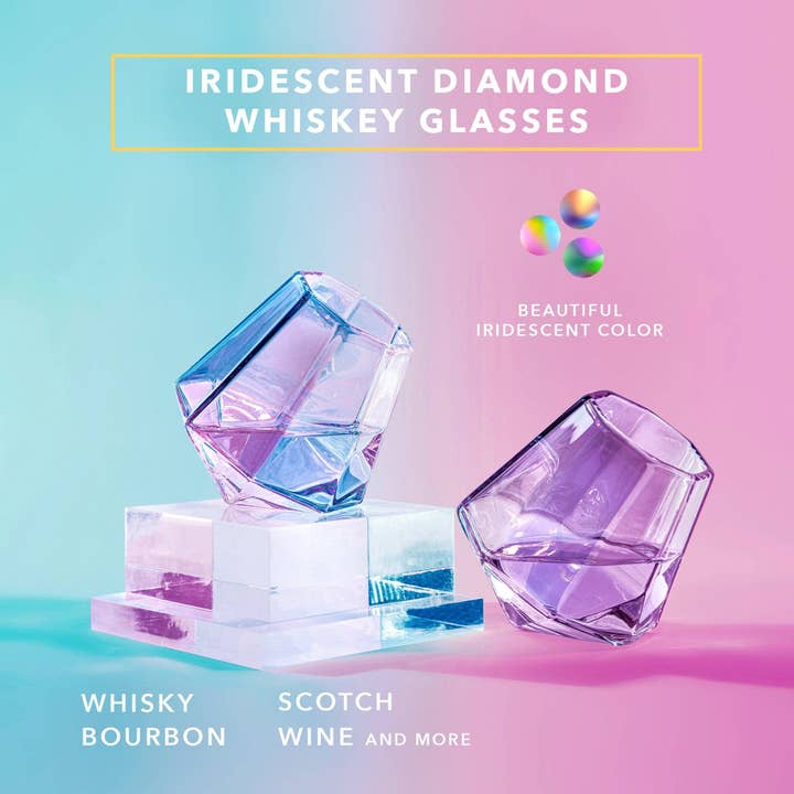 Dragon Glassware - Wholesale Cocktail/Liquor Glass - Diamond Whiskey Glasses - The Aura Collection1