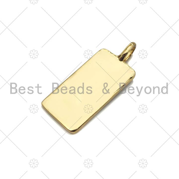 BestBeads&Beyond - Wholesale Individual charm/pendant - Hamsa Hand Charm Pendant, Brass and Gold-Filled Charm2