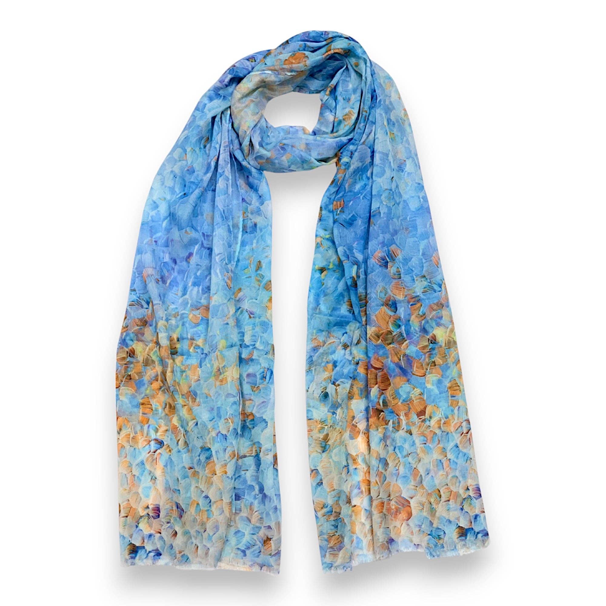 Lili Scarves (US Duty Free) – wholesale Scarf – Women's – Vibrant Mosaic Print Scarf1
