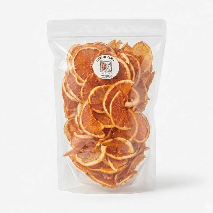 Saco de Serviço de Alimentação - Metades de Toranja Desidratadas por atacado de Cocktail Candy