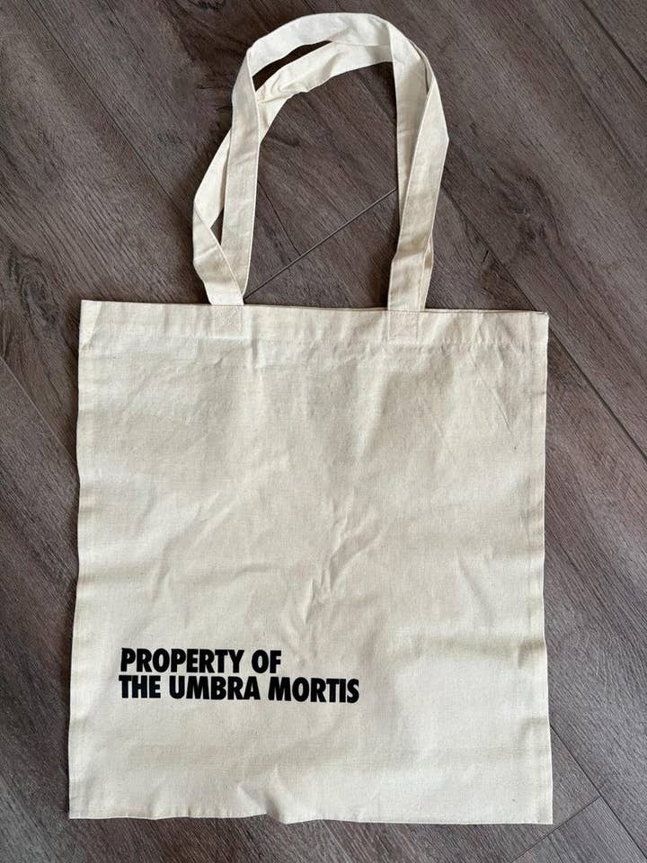 Umbra Mortis Tote Bag, Official Licensed SJM for wholesale by Taylor Made