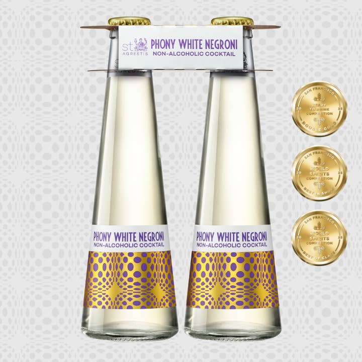 St. Agrestis Non-Alcoholic Phony White Negroni. for wholesale by St. Agrestis