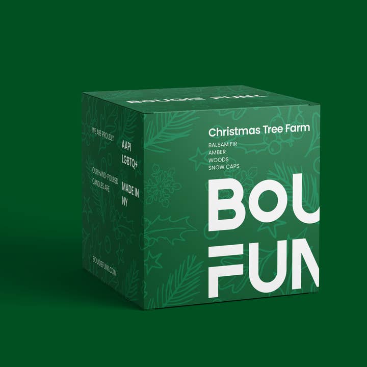 Bougie Funk - Wholesale Jar/Filled Candle - Christmas Tree Farm
