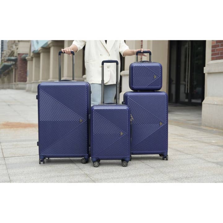 MKF Collection – wholesale Luggage – MKF Collection Felicity Luggage Set by Mia K- 4-piece set2
