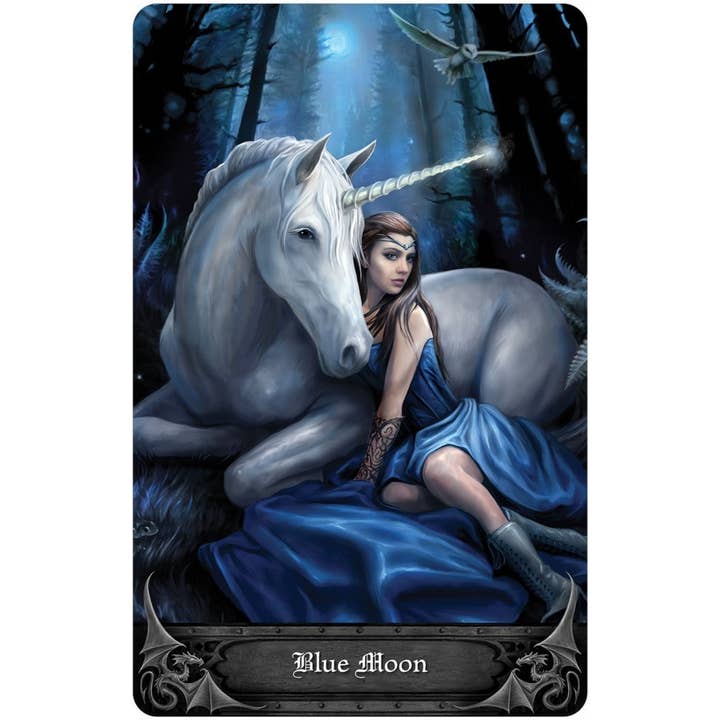 Cardshouse - Wholesale Tarot Cards - Oracle Cards And Book Set Anne Stokes Gothic Oracle Us Games
