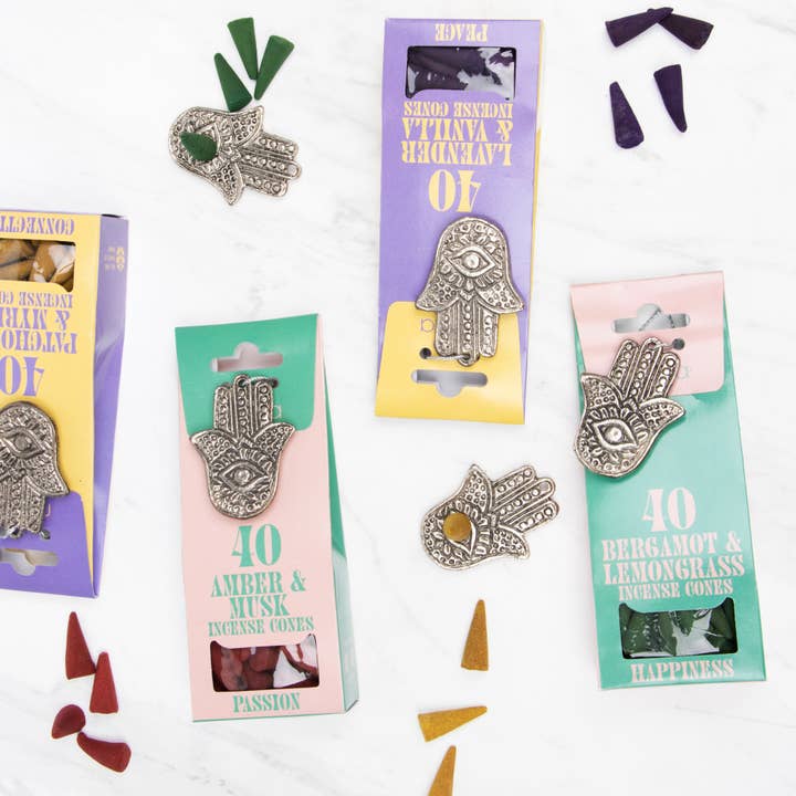 Myga Eco - Wholesale Incense - Spirit Incense Cone Set – 4 Unique Scents for Meditation