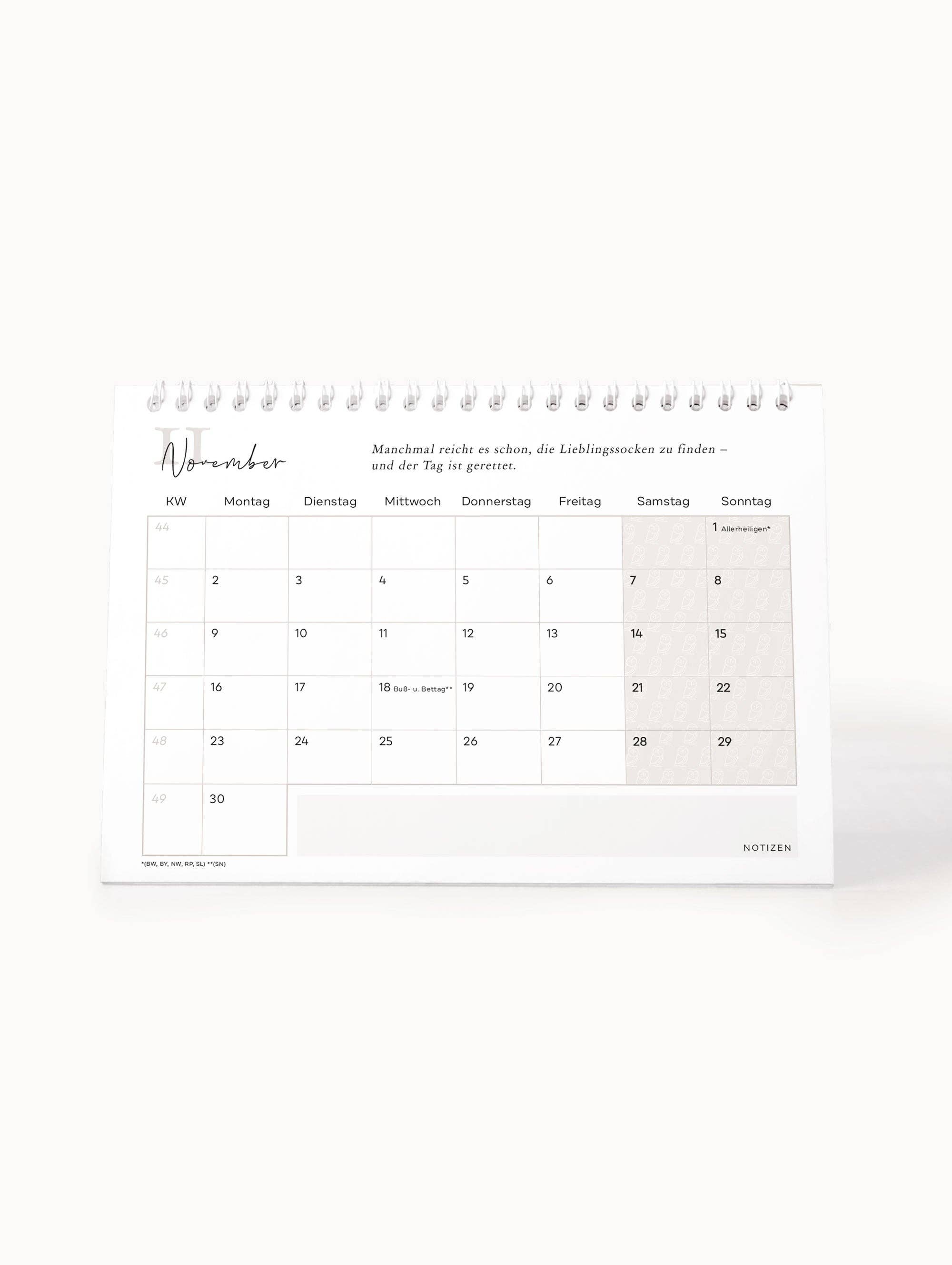 NORDEULE – Großhandel Kalender – Tischkalender 2026, Augenblicke voller Abenteuer6