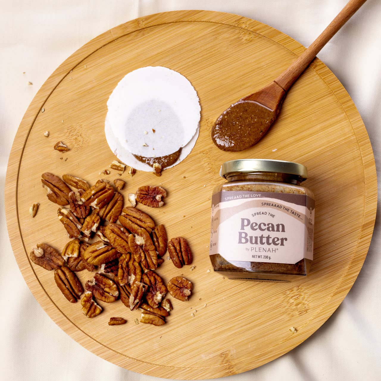 Plenah – Großhandel Nussbutter – Plenah Pekannussbutter1