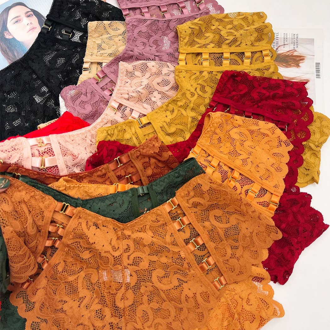 Curvy Fix - Wholesale Shapewear - Women's - Lace Plus Size Smooth Shaping Brief Panty for 120-240 lbs12