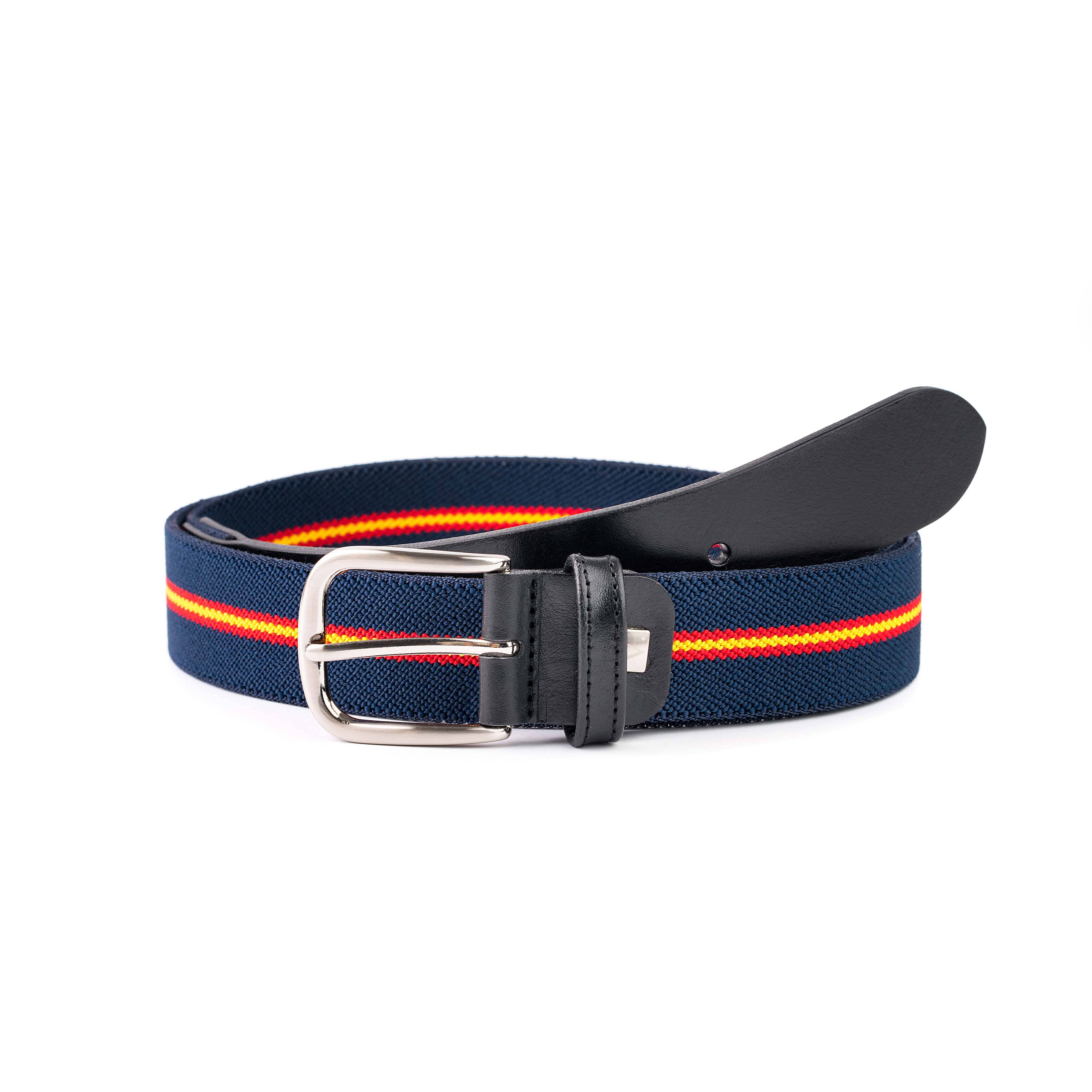 VALTICO - Wholesale Belt - Women's - Cinturón elástico de piel lona hecho en España.1