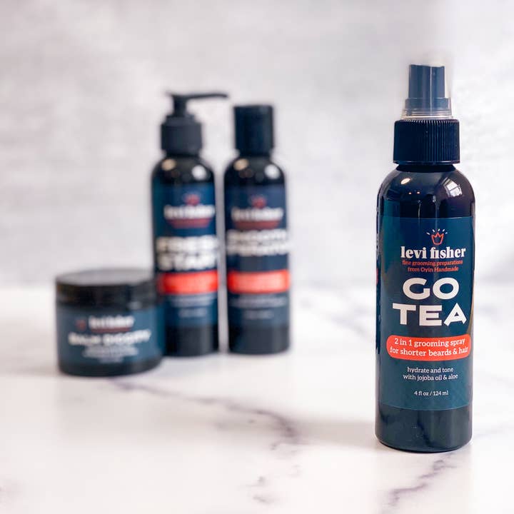 Oyin Handmade - Wholesale Baardstylingproduct - Levi Fisher Go Tea verzorgende spray voor baard en huid (6)