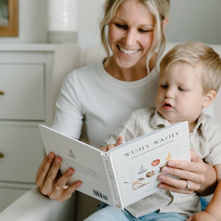 Paige Tate & Co. - Wholesale Baby & Toddler Book (0-2) - Wishy Washy: A Board Book of First Words and Colors5