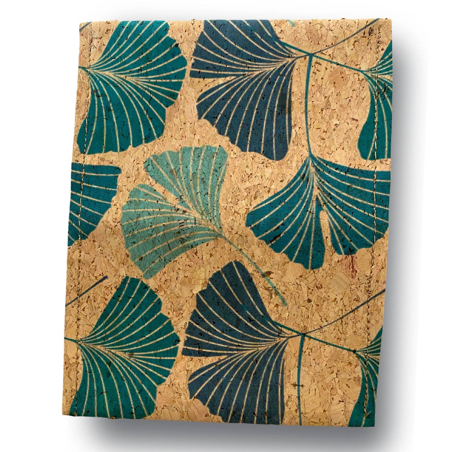 Alma Boheme Handmade - Vente Portefeuille – femme - Portefeuille pliant en liège avec motifs nature - Porte-cartes26