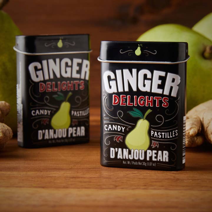 Big Sky Brands Inc. – Engroshandel Bolcher – Ginger Delights D'Anjou Pære - 144ct