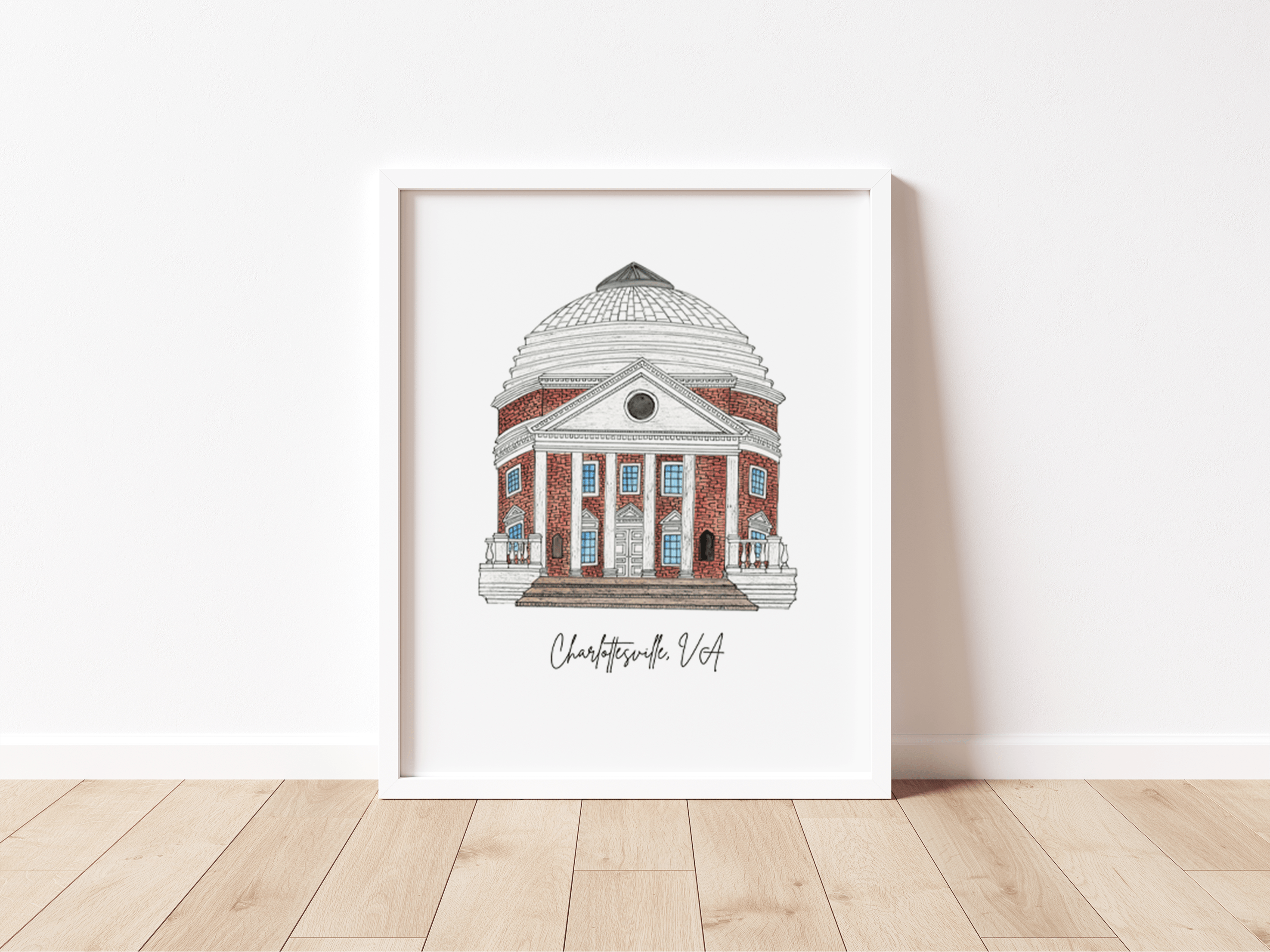 Mad Kitchen Co. - Vendita all'ingrosso Stampa artistica - Stampa artistica Rotunda Charlottesville2