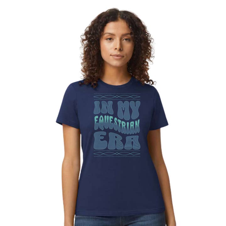Equestrian Lifestyle Clothing - Wholesale T-Shirt (Graphic) - Women's - In My Equestrian Era3
