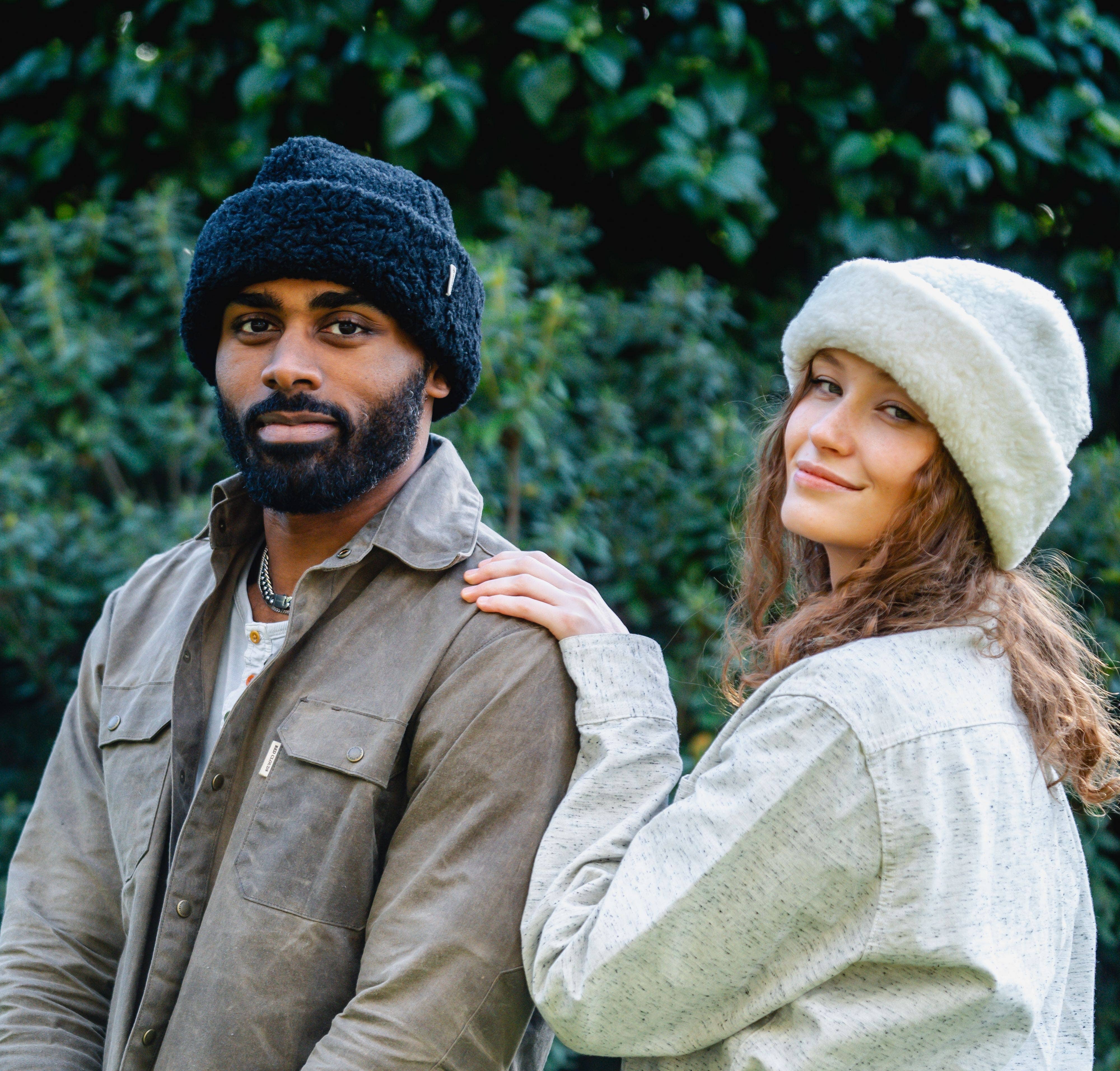Rustek Collective - Vente Bonnet – unisexe - Bonnet Sherpa 100 % laine mérinos SherpTek4