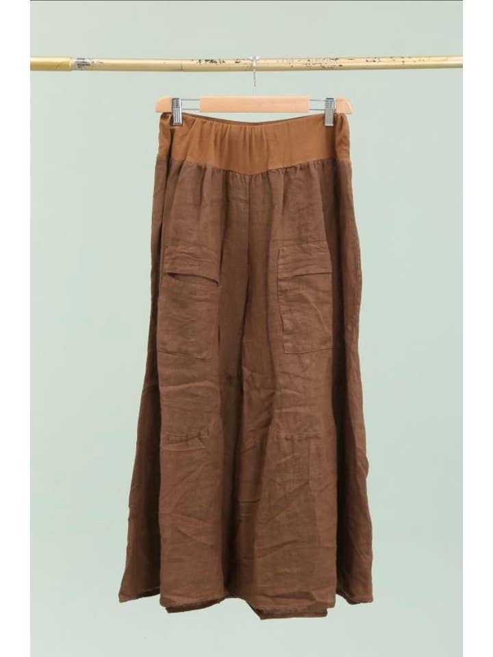 LÉA & LUC - Wholesale Pants - Women's - 100% linen trousers REF.3023524