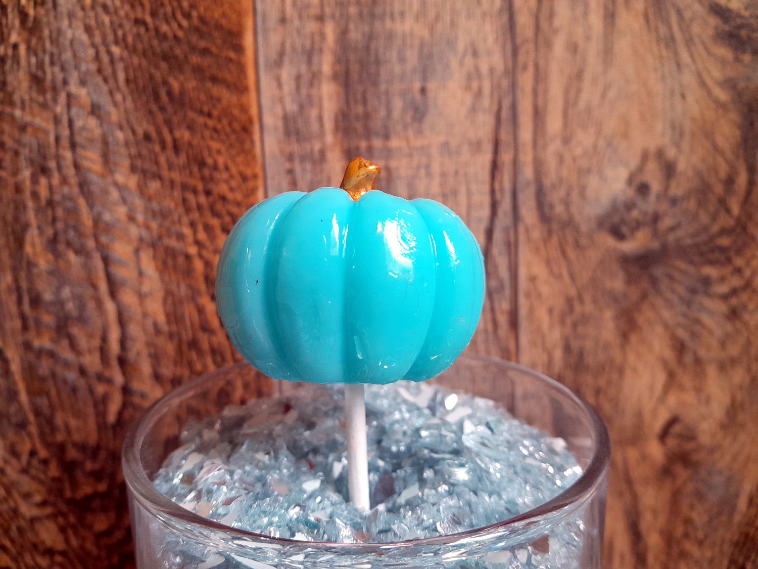 Homespun Parties - Wholesale Lollipop - 3D Pastel Pumpkin Lollipops, Halloween and Fall Candy0