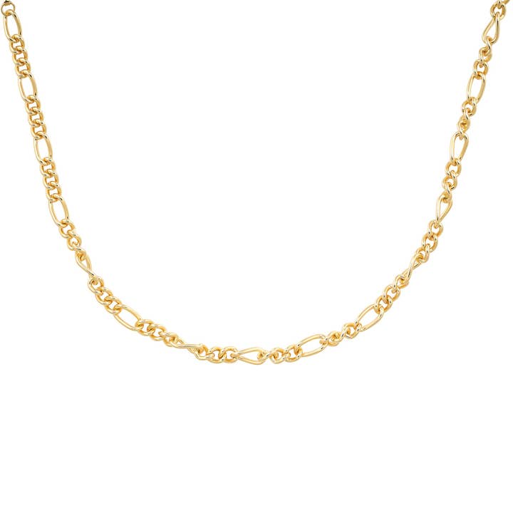 Thick 18K Gold Link Chain Necklace for wholesale by Elk & Bloom