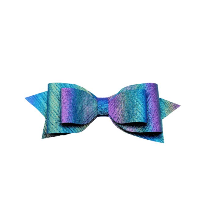 Royal Blue Pepperdine Hair Bow for wholesale by Kofi Kreations